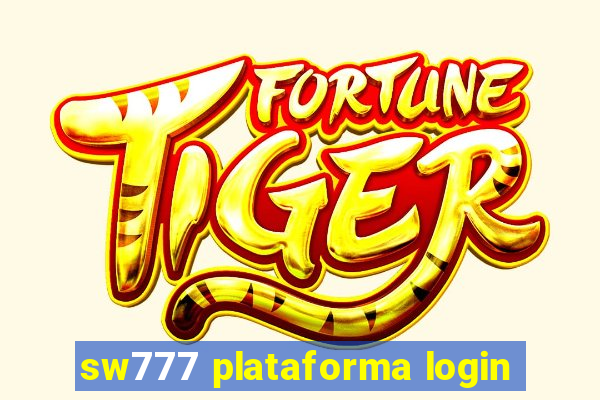 sw777 plataforma login